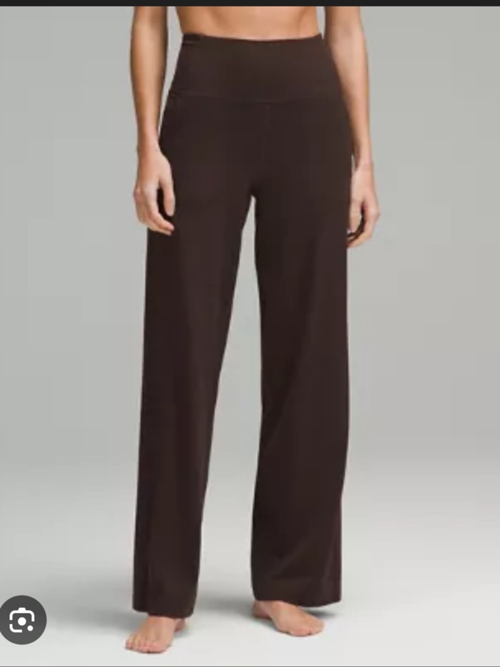 lululemon Align High-Rise Wide-Leg Pant — Espresso Brown